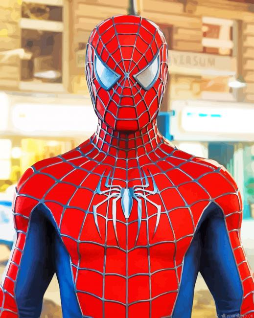 Spider Man Painting By Numberss.png