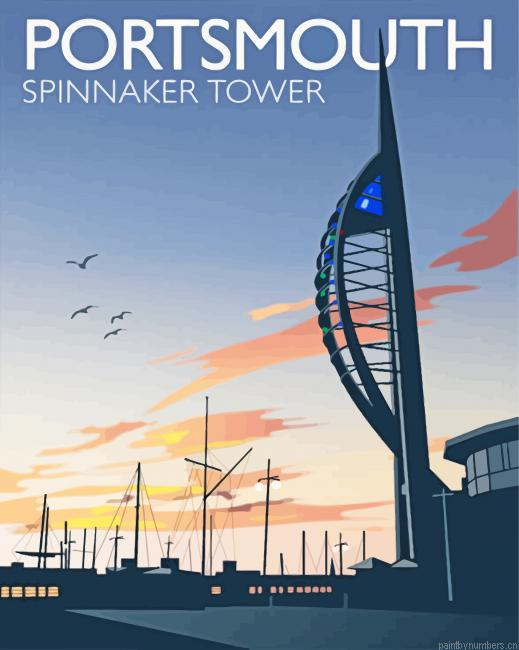 Spinnaker Tower Poster Painting By Numberss.png