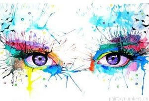 Splash Eyes Painting By Numbers.png