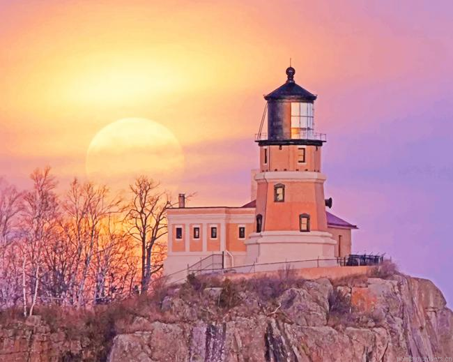 Split Rock Lighthouse State Park Painting By Numbers.png
