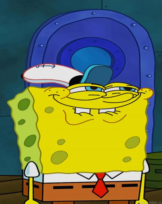 Spongebob Cartoons Painting By Numberss.png