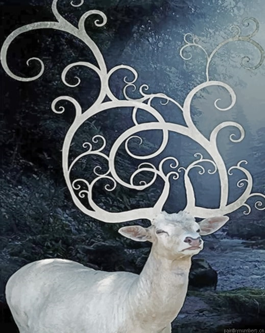 Stag Painting By Numberss.png