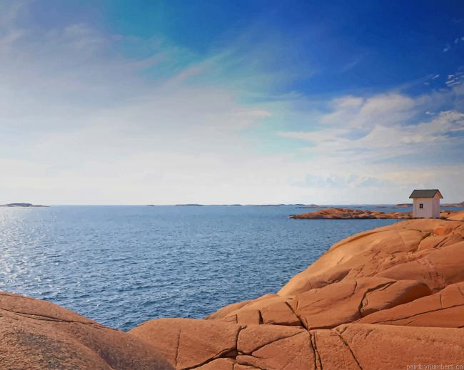 Stanghuvud Sweden Seascapes Painting By Numberss.png