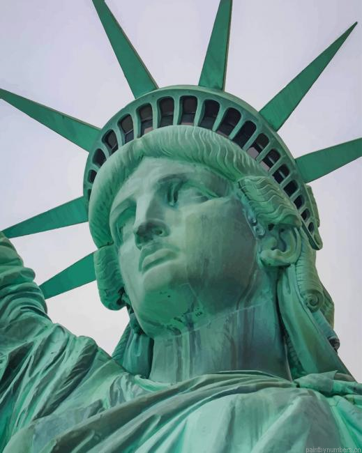 Statue Of Liberty Usa Painting By Numberss.png
