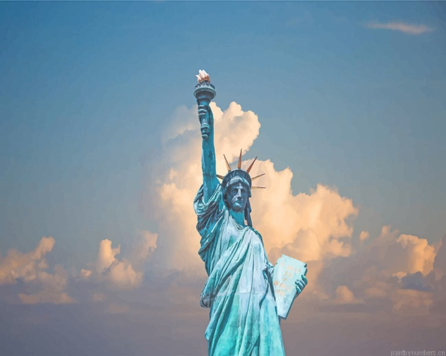 Statue Of Liberty New York Painting By Numberss.png