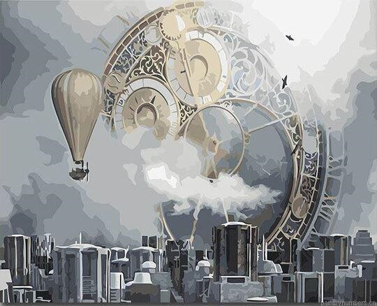 Steampunk City Painting By Numberss.png