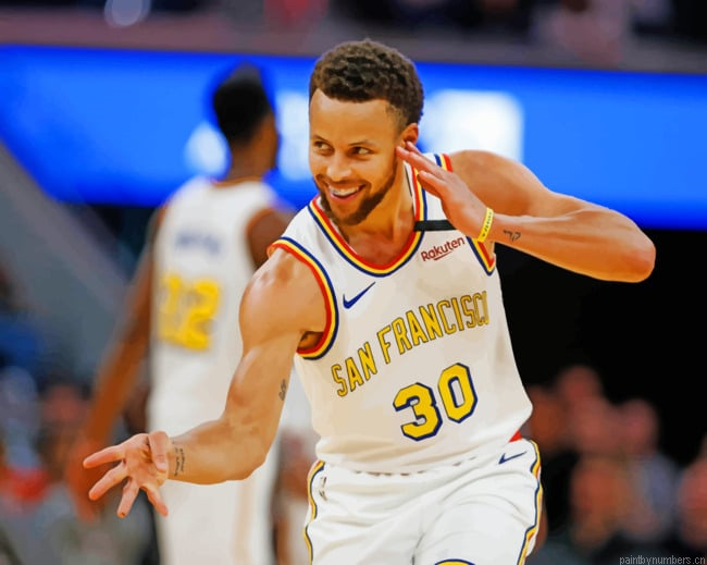 Stephen Curry Basketball Painting By Numberss.png