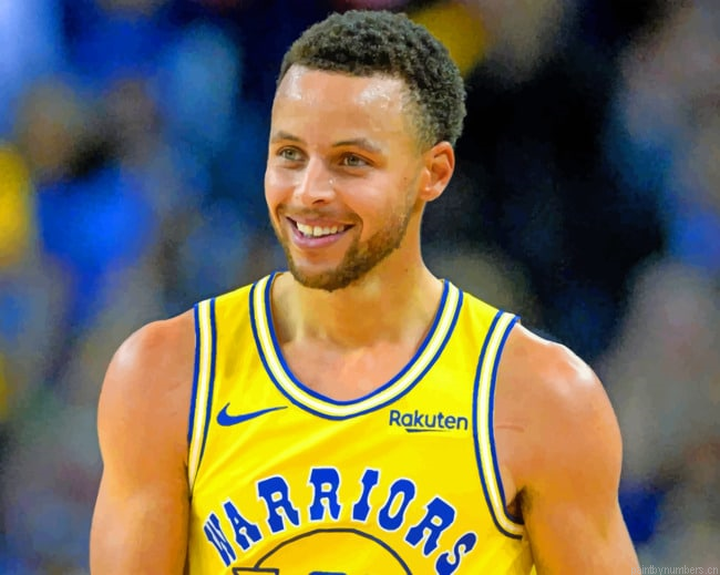 Stephen Curry Player Basketball Painting By Numberss.png