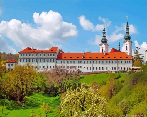Strahov Monastery Prague Painting By Numbers.png