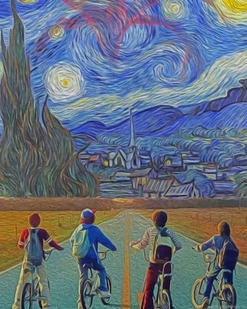 Stranger Starry Night Painting By Numbers.png