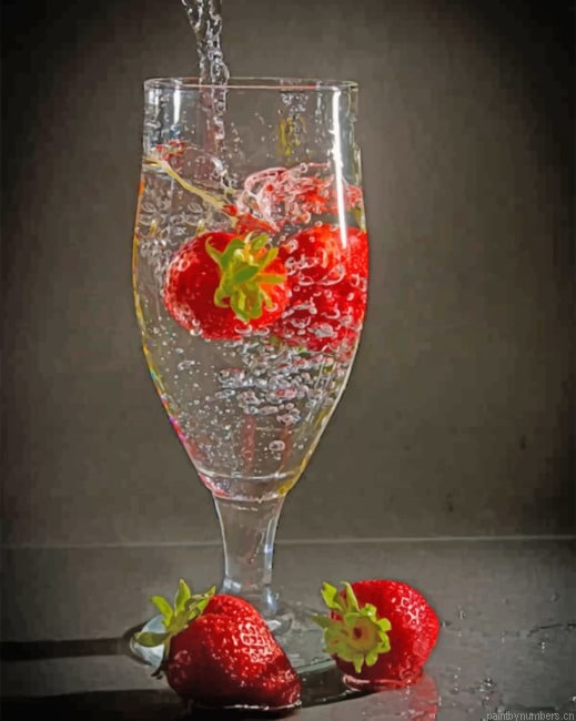 Strawberries Painting By Numbers.png