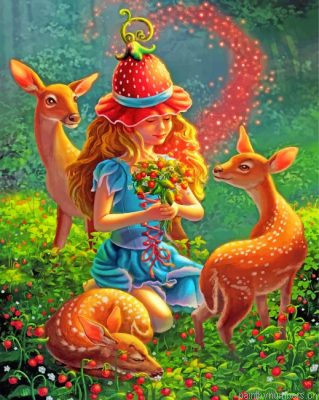 Strawberry Witch Painting By Numbers.png