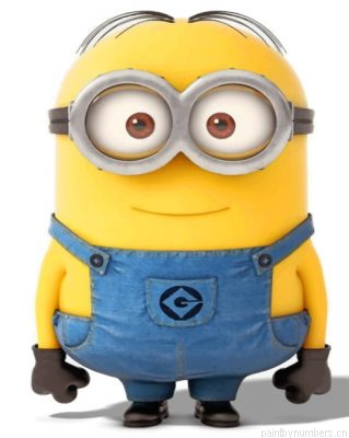Stuart The Minion Painting By Numbers.png