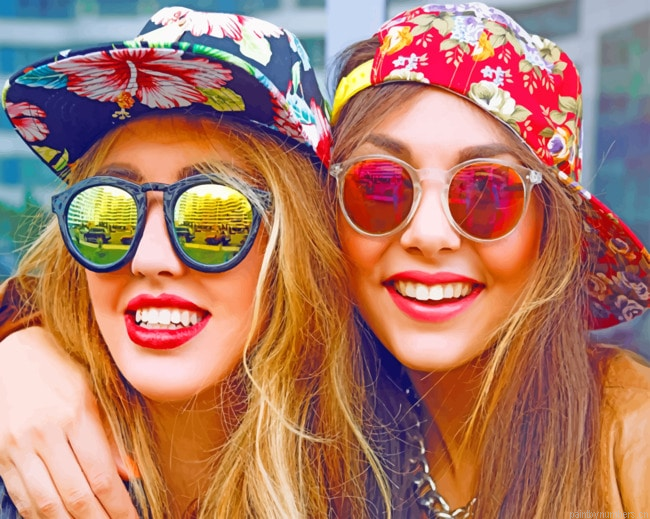 Stylish American Girls Painting By Numberss.png