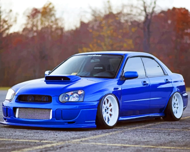 Subaru Impreza Cars Painting By Numberss.png