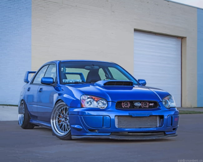 Subaru Impreza Wrx Sti Cars Painting By Numberss.png