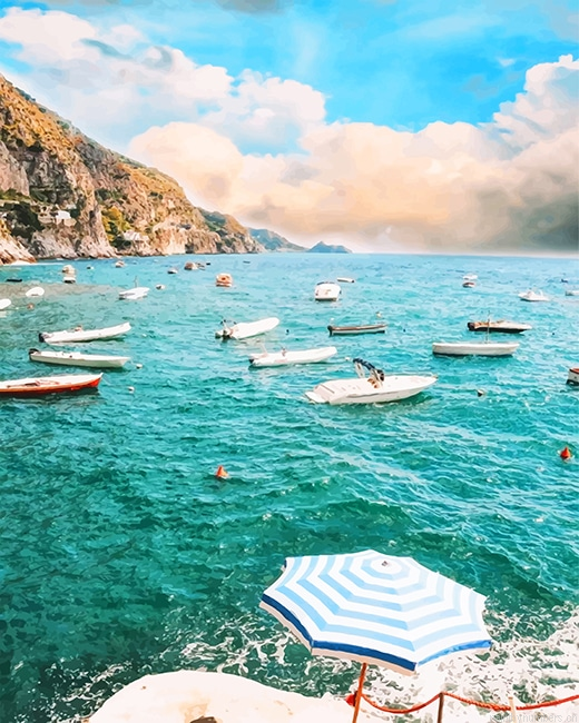 Summer Vibes Seascapes Painting By Numberss.png