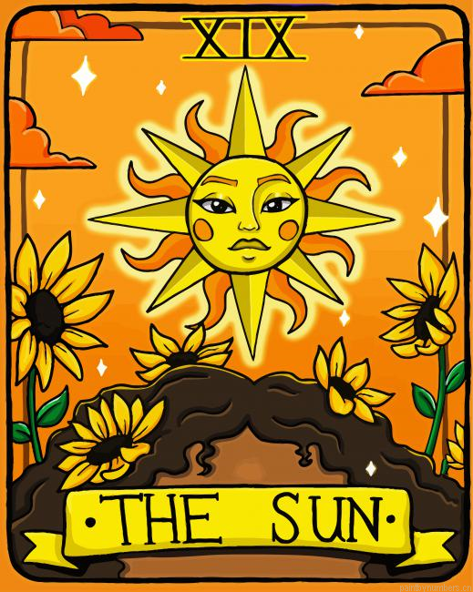 Sun Tarot Painting By Numberss.png