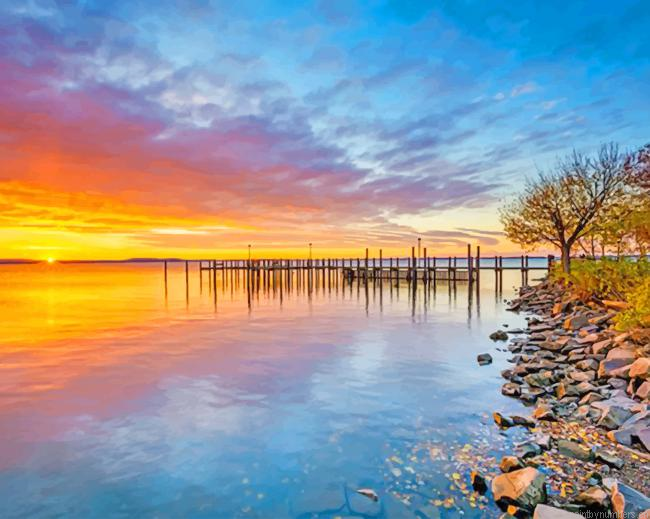 Sunset Maryland Landscapes Painting By Numbers.png