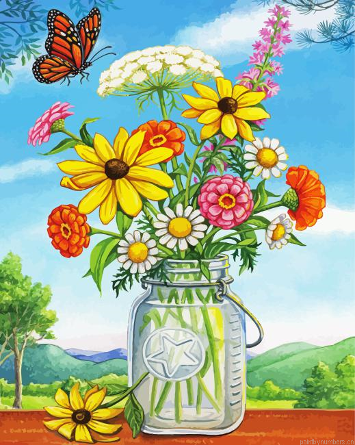 Sunshine Bouquet Painting By Numberss.png