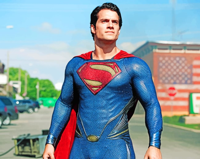 Super Man Heroes Painting By Numberss.png