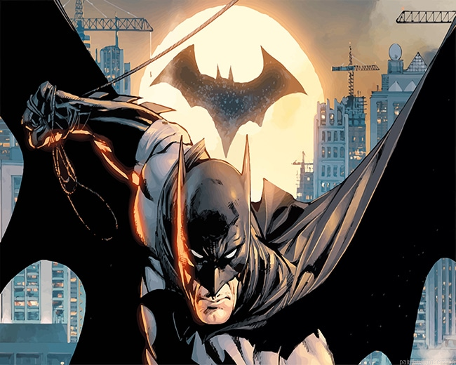 Superhero Batman Painting By Numbers.png