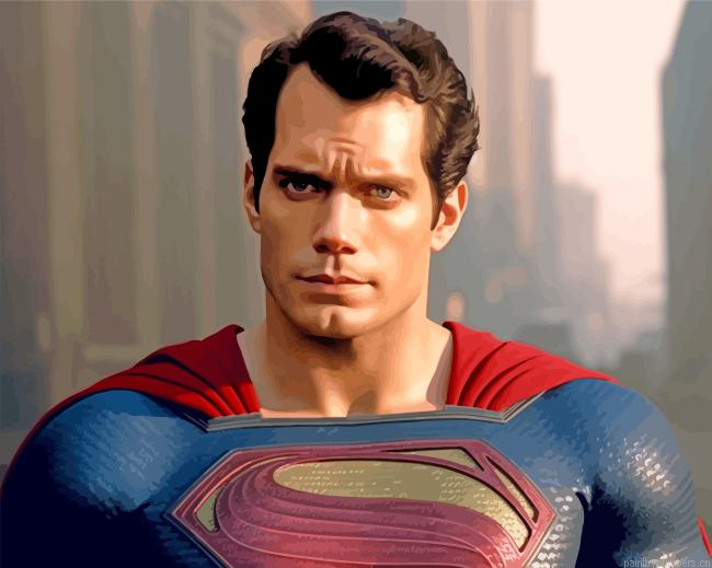 Superman Movie Painting By Numberss.png