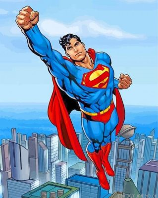 Superman Painting By Numbers.png