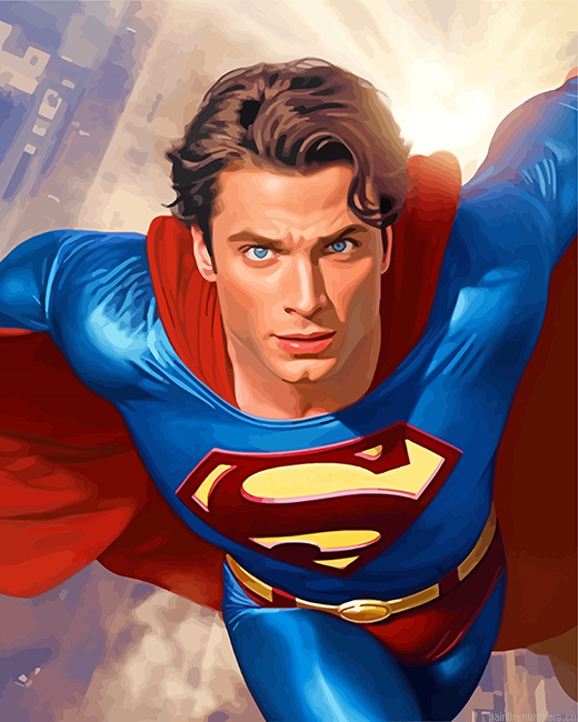 Superman Smallville Painting By Numberss.png