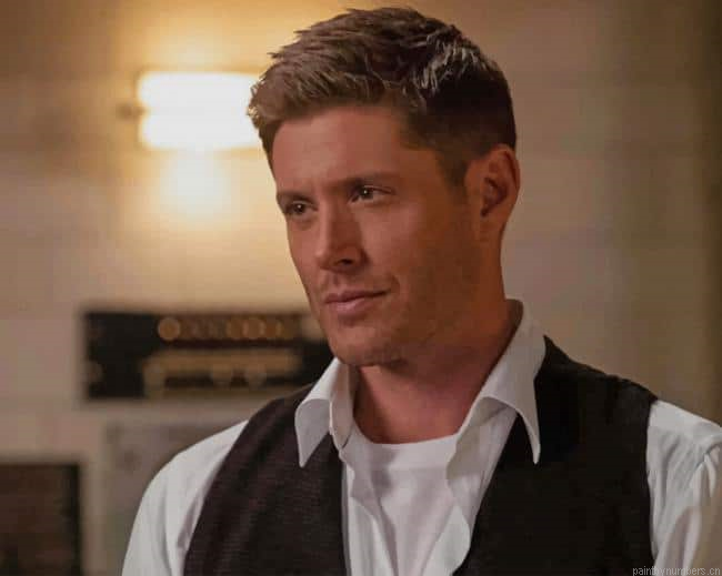 Supernatural Dean Painting By Numberss.png