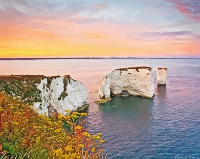 Swanage Coast Painting By Numberss.png