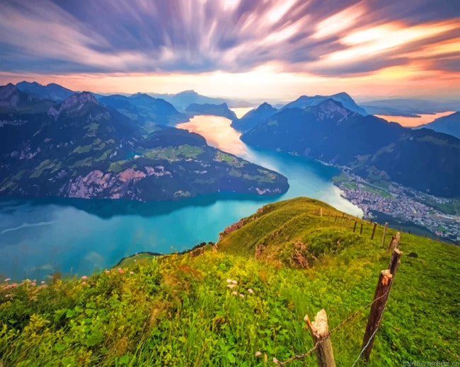 Swiss Alps Landscapes Painting By Numbers.png