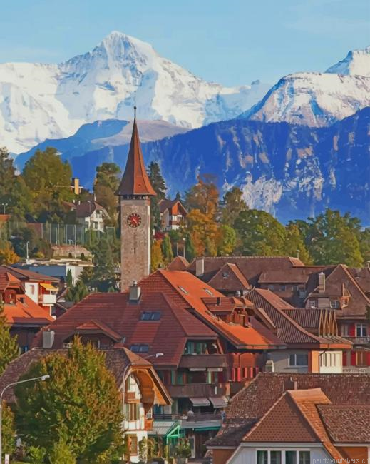 Switzerland Nature Painting By Numberss.png