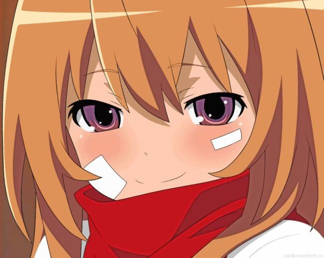 Taiga Aisaka Anime Painting By Numberss.png