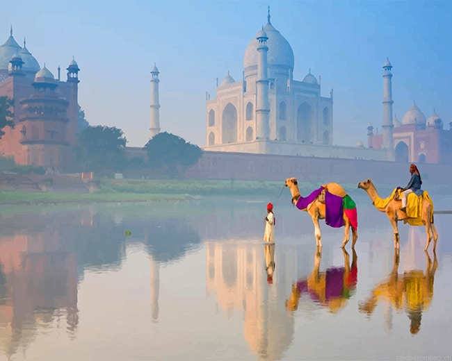 Taj Mahal India Painting By Numbers.png