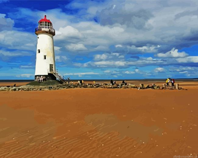 Talacre Beach Lighthouse Painting By Numberss.png