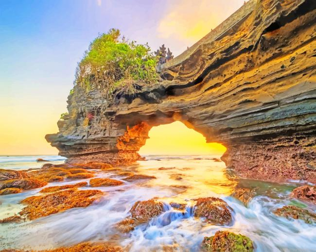Tanah Lot Indonesia Painting By Numberss.png