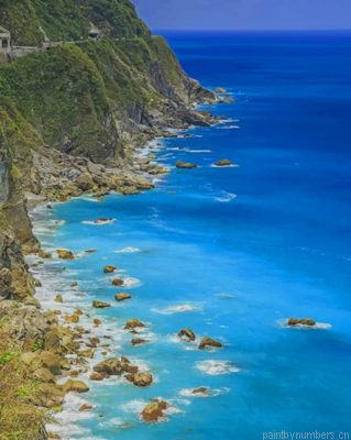 Taroko National Park Taiwan Painting By Numbers.png