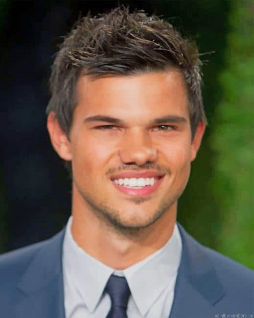 Taylor Lautner Actors Painting By Numberss.png