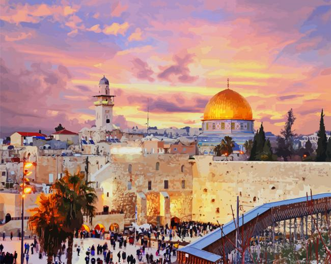 Temple Mount Jerusalem Painting By Numberss.png