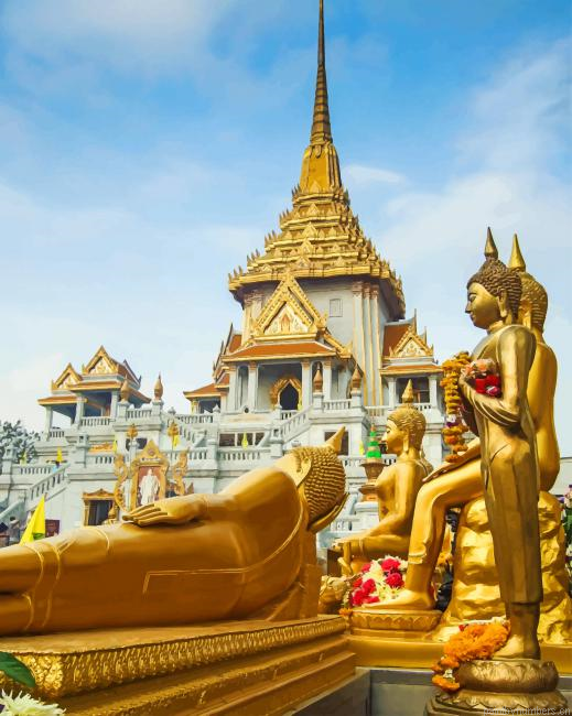 Temple Of The Golden Buddha Painting By Numberss.png