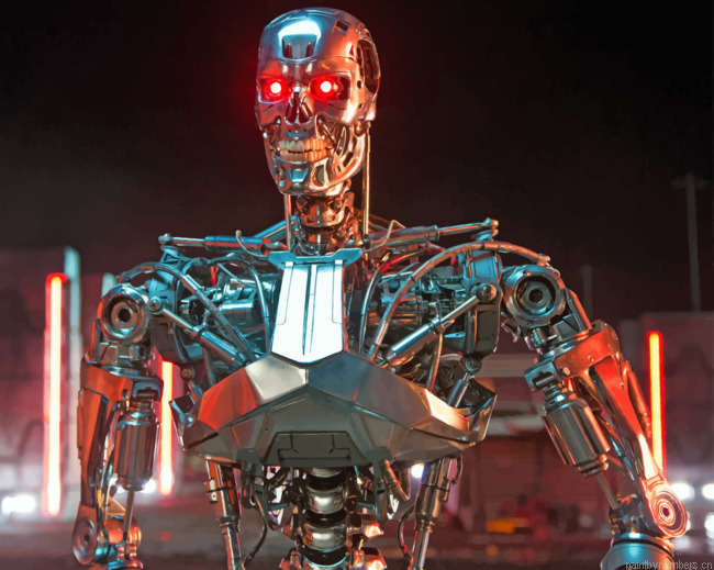 Terminator Robot Painting By Numbers.png