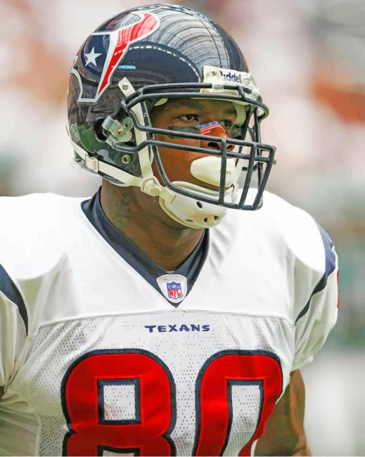 Texans Player American Football Painting By Numberss.png
