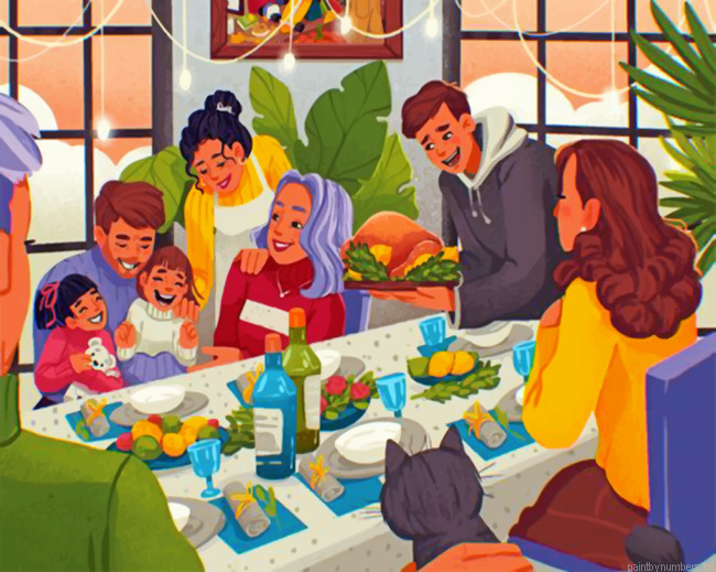 Thanksgiving Dinner Painting By Numberss.png