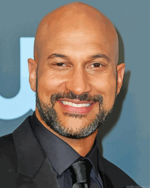 The American Actor Keegan Michael Key Painting By Numberss.png