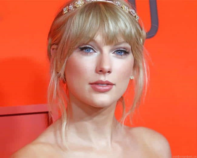 The Beautiful Taylor Swift Singers Painting By Numberss.png