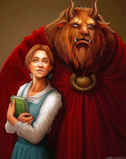 The Beauty And The Beast Animation Painting By Numberss.png