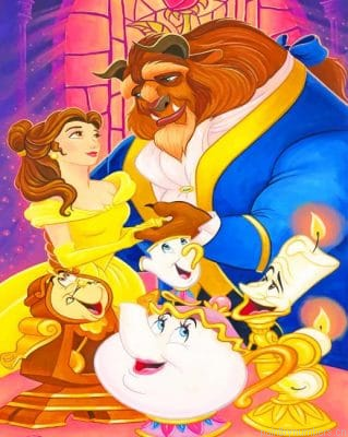 The Beauty And The Beast Animations Painting By Numberss.png
