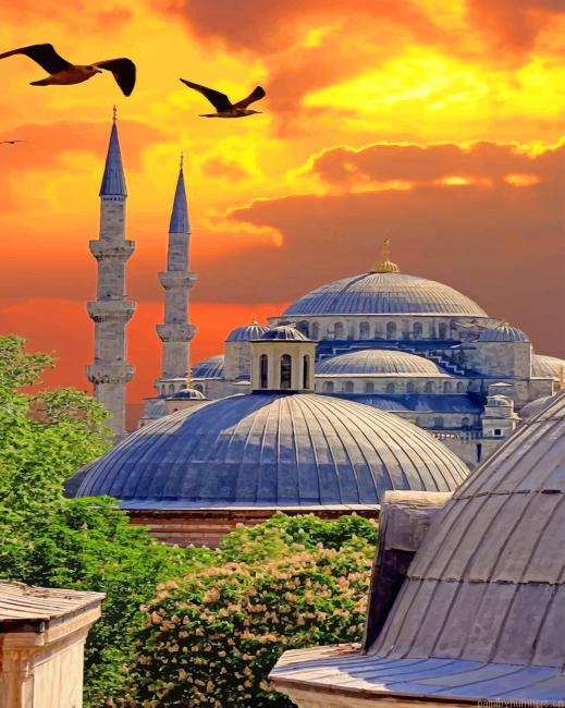 The Blue Mosque Painting By Numberss.png