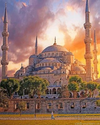 The Blue Mosque Turkey Painting By Numbers.png